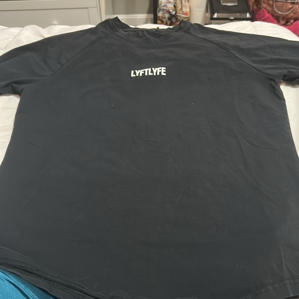LyftLife White and Black 2 PACK Workout T-Shirt